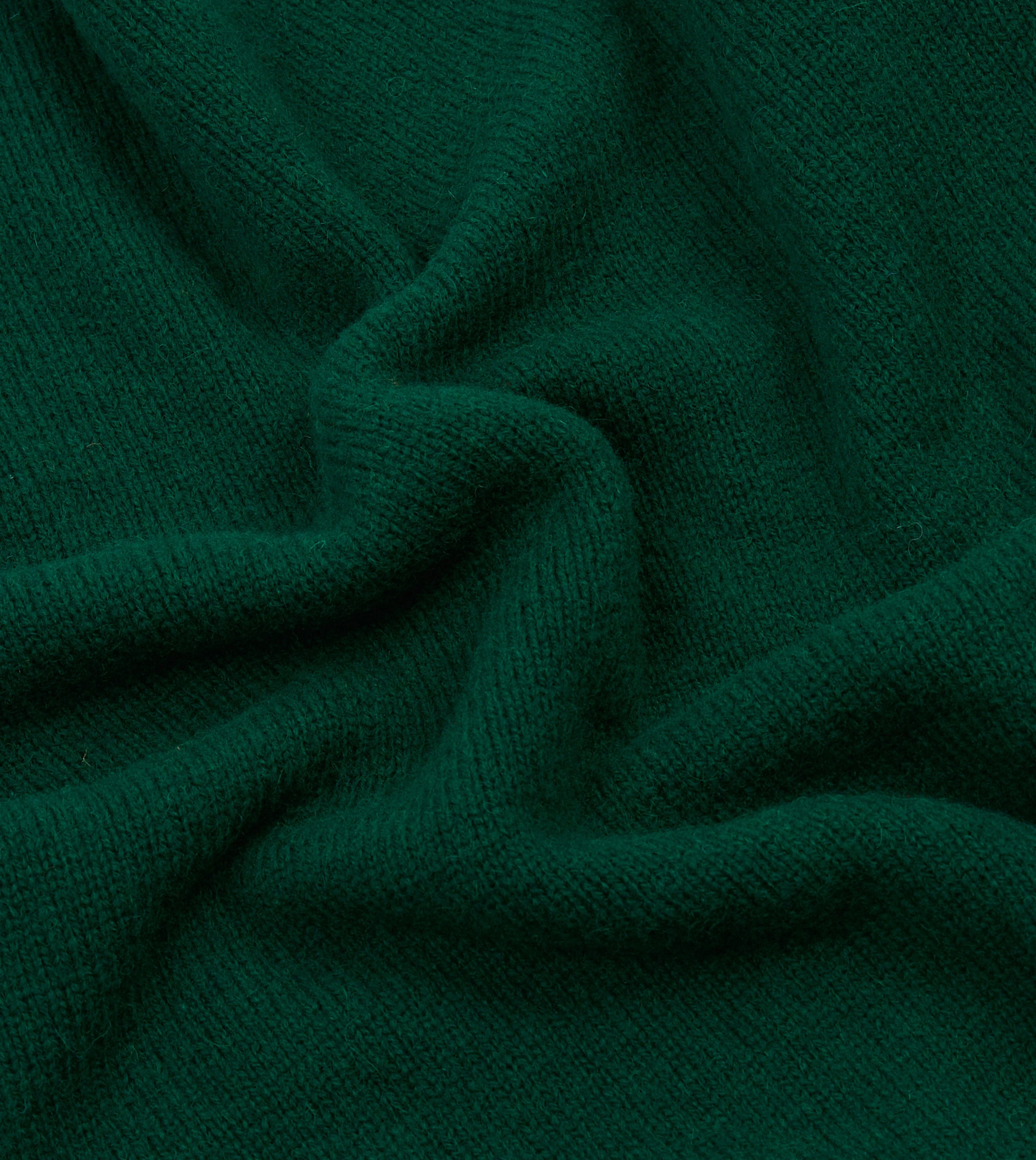 Brown Multi Colourblock Brushed Shetland Crew Neck Jumper - Image 2