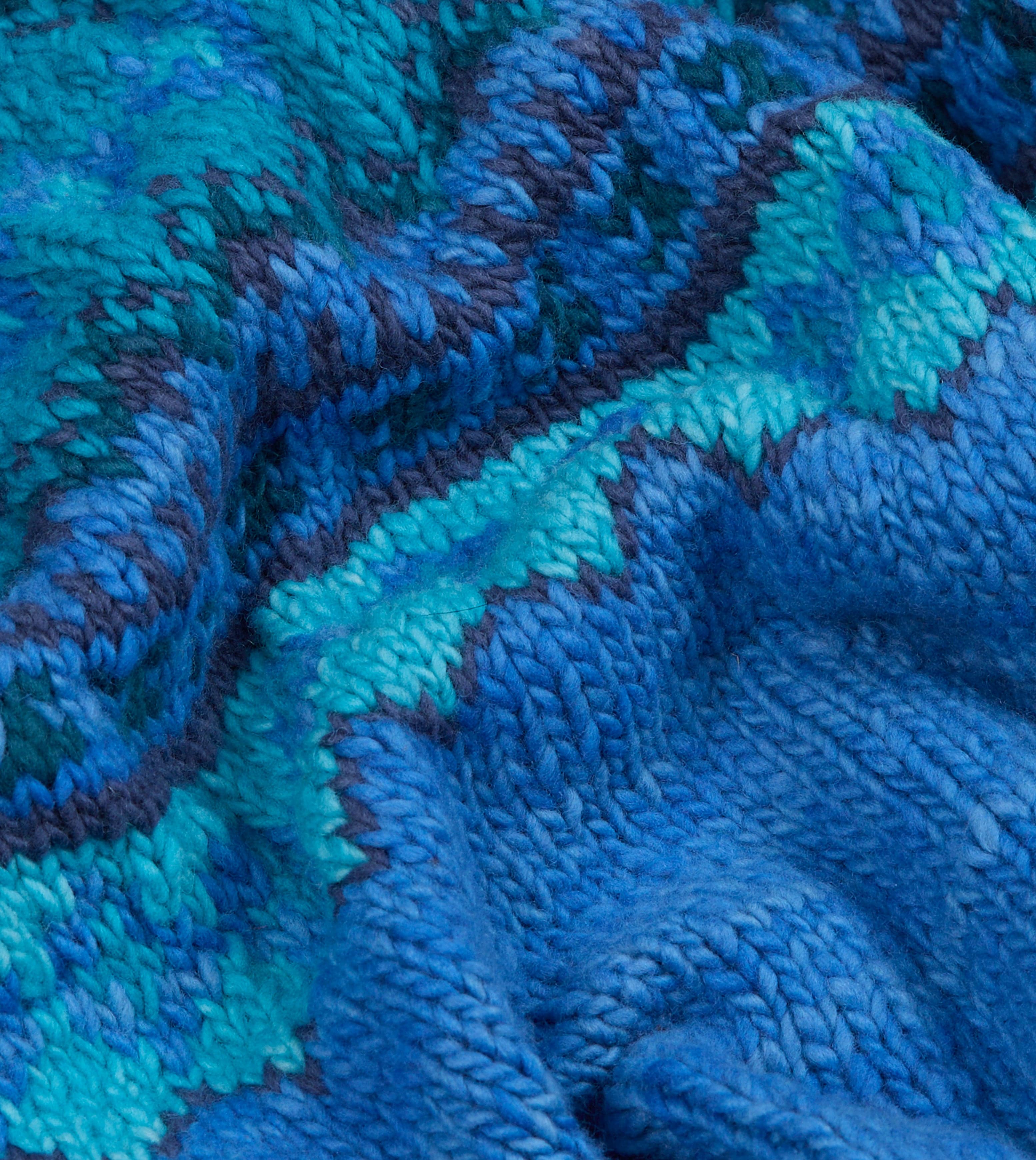 Chamula Blue Fairisle Merino Jumper - Image 2