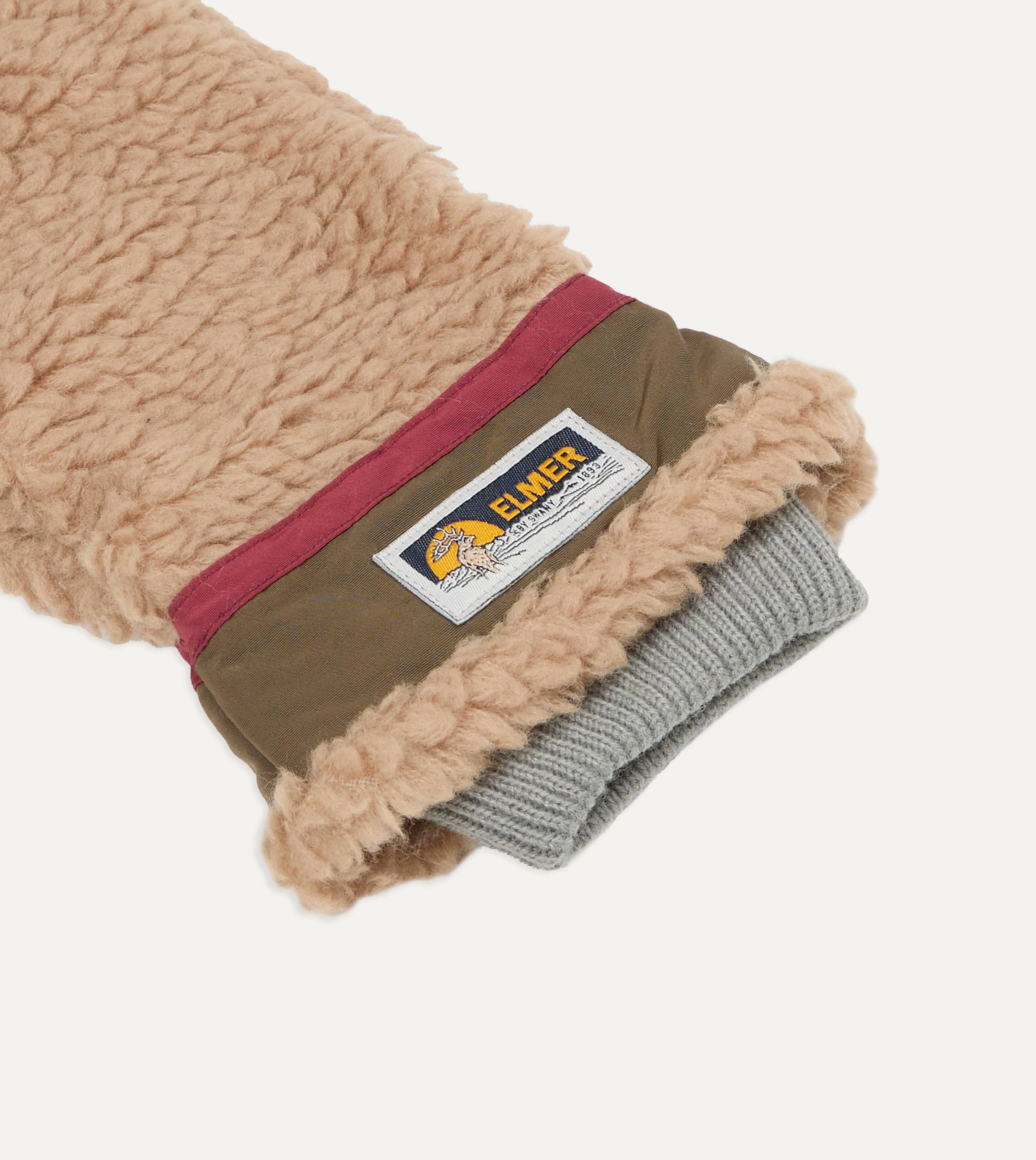 Elmer Camel Teddy Mitten - Image 2