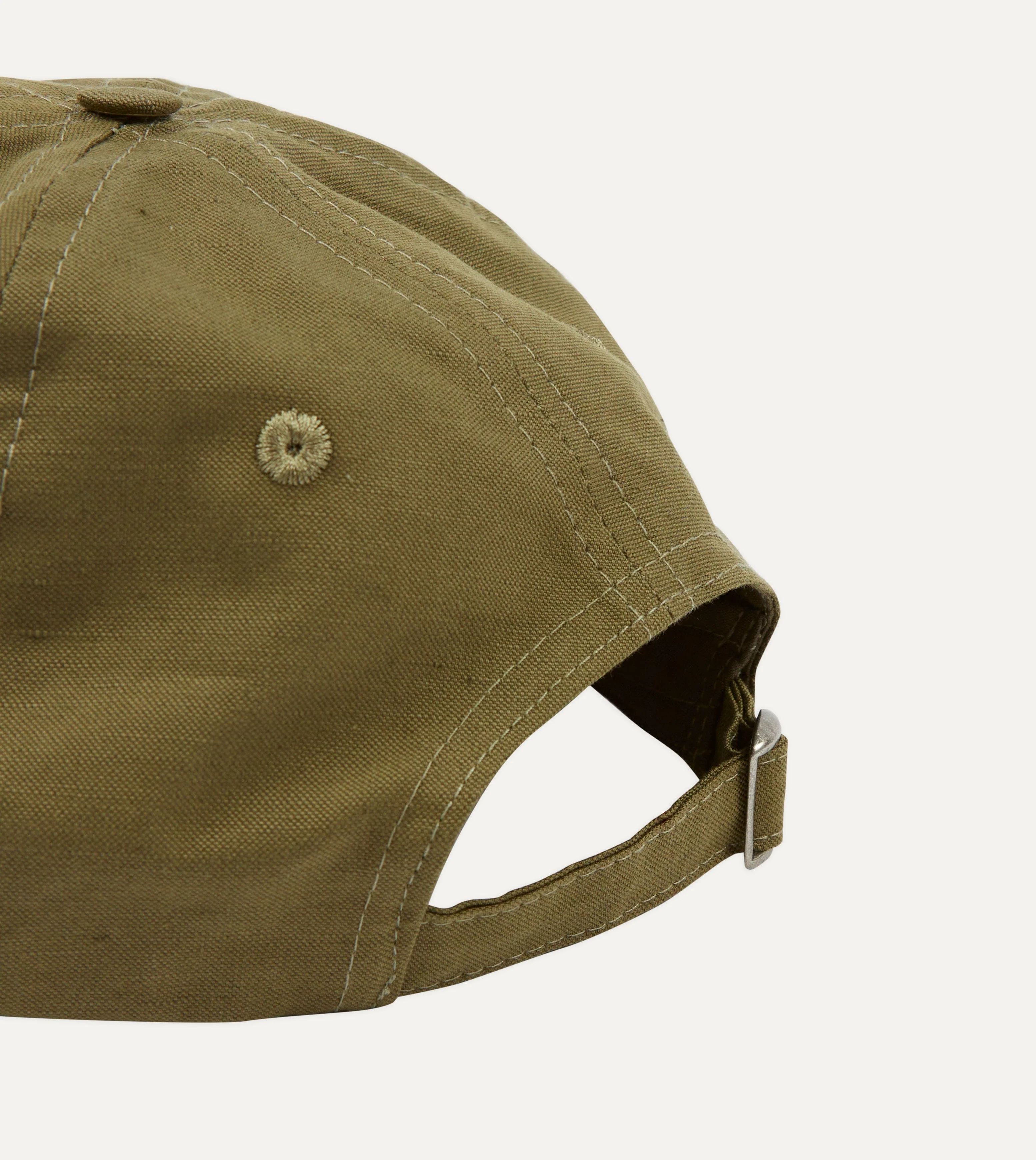 Green Pigeon Appliqué Emblem Cotton-Linen Baseball Cap - Image 2