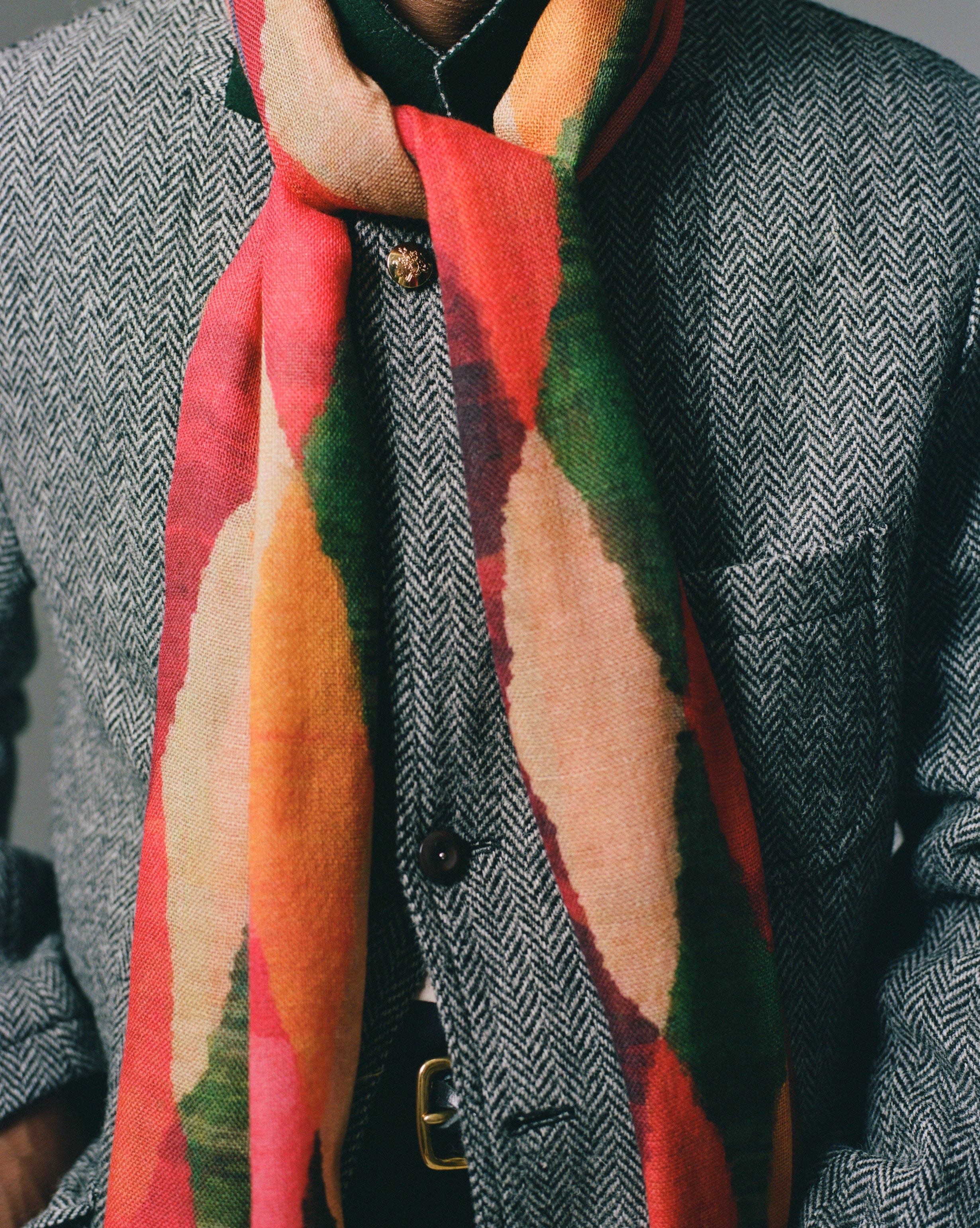 Grey Herringbone Harris Tweed Games Blazer Mk. VII - Image 11