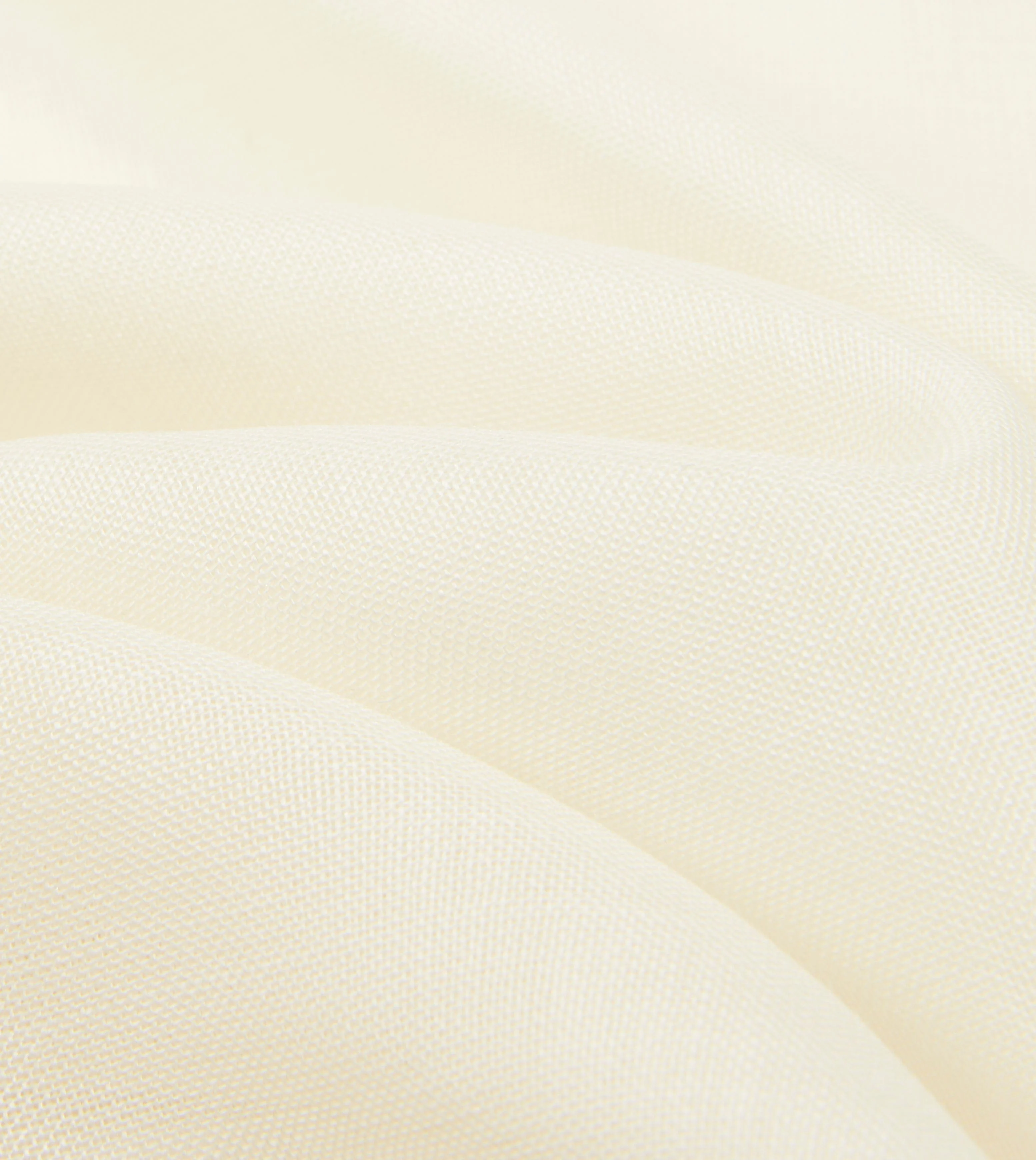 Ivory and Burgundy Shoestring Border Silk Pocket Square - Image 2