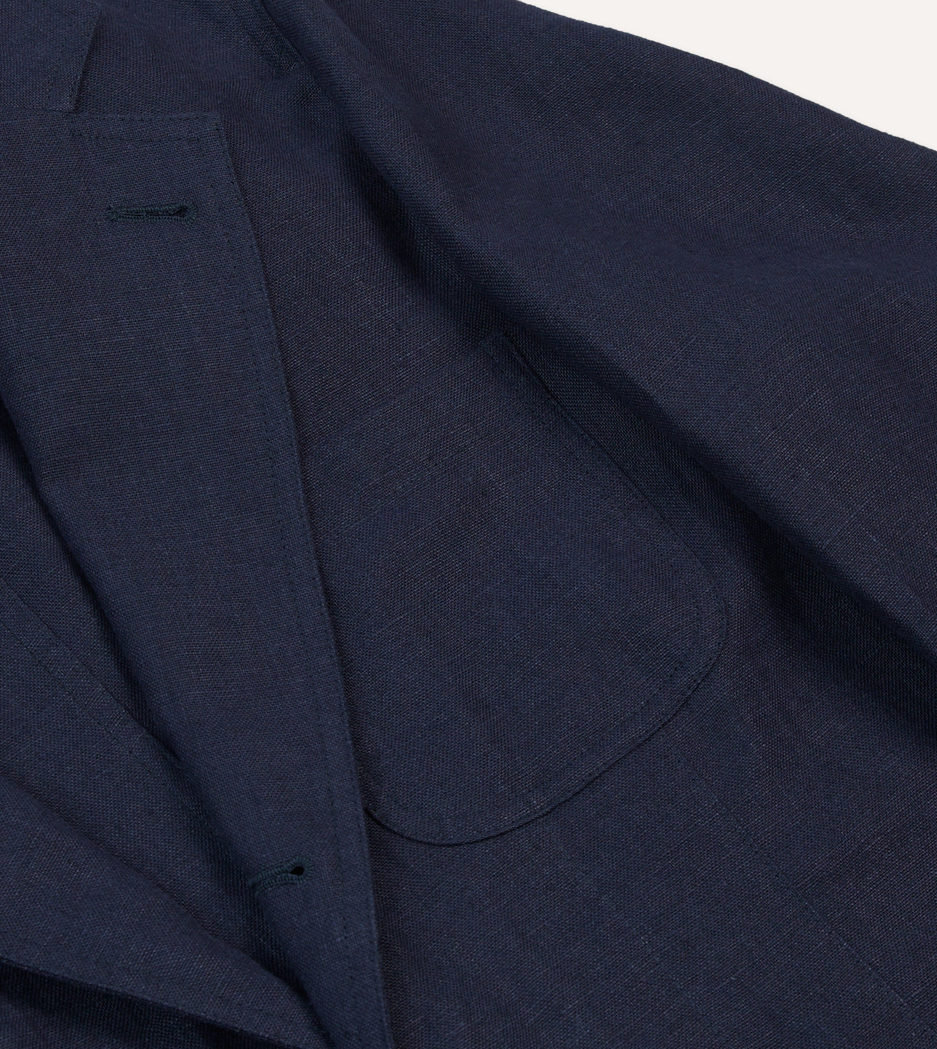 Navy Antique Linen Games Blazer Mk. I - Image 4
