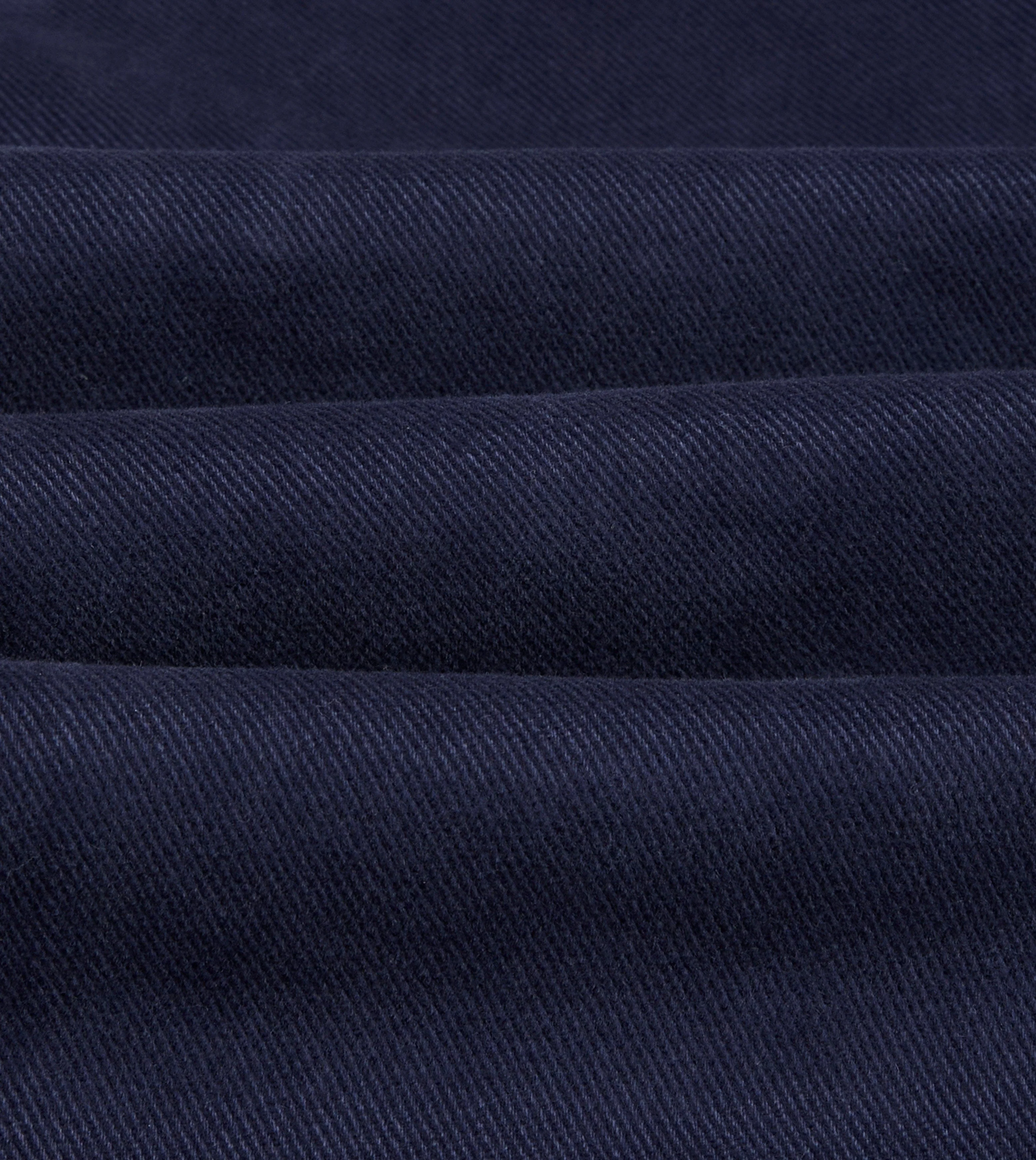 Navy Cotton Canvas Utility Blazer - Image 2