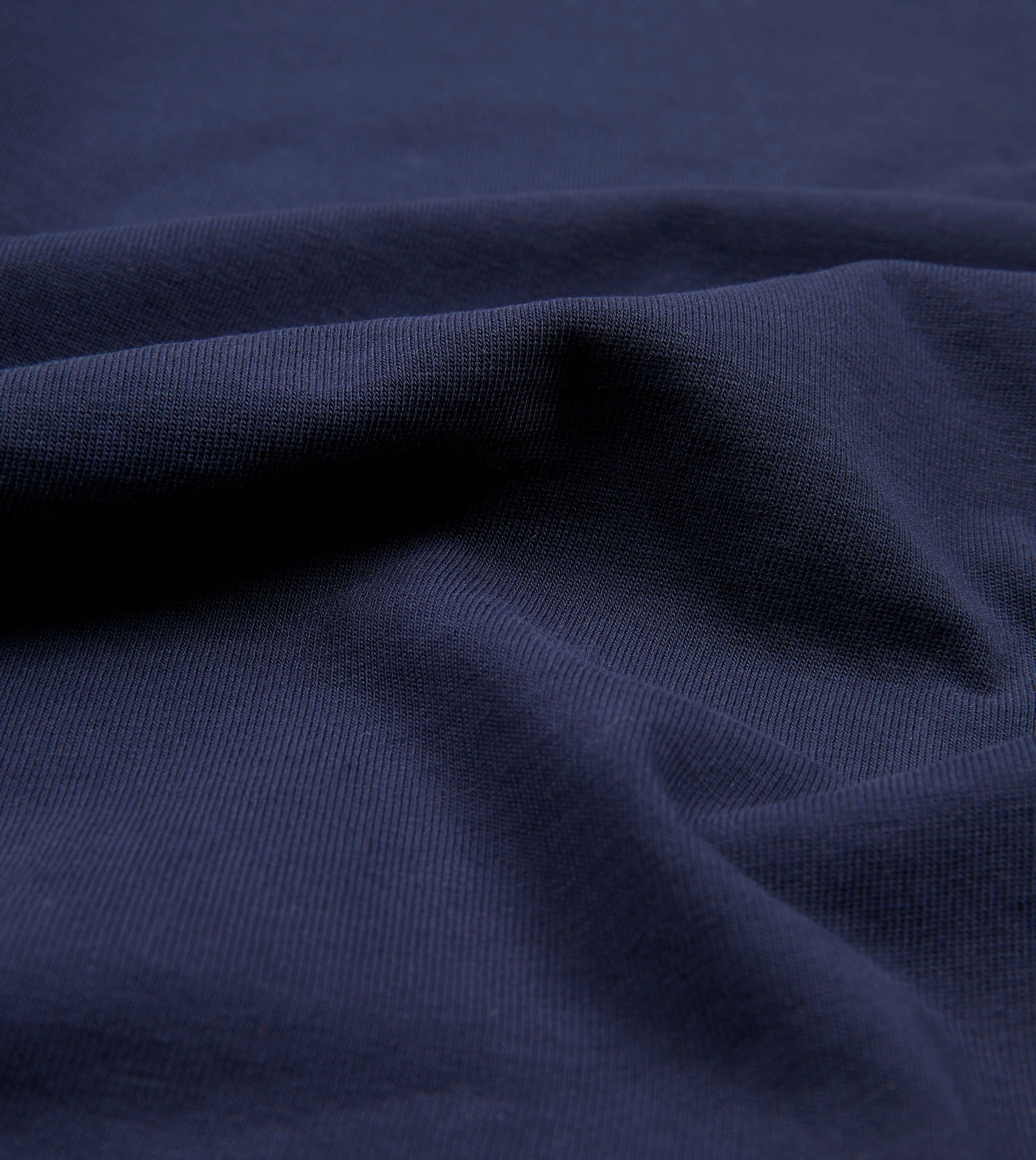 Navy Cotton Crew Neck Hiking T-Shirt - Image 2