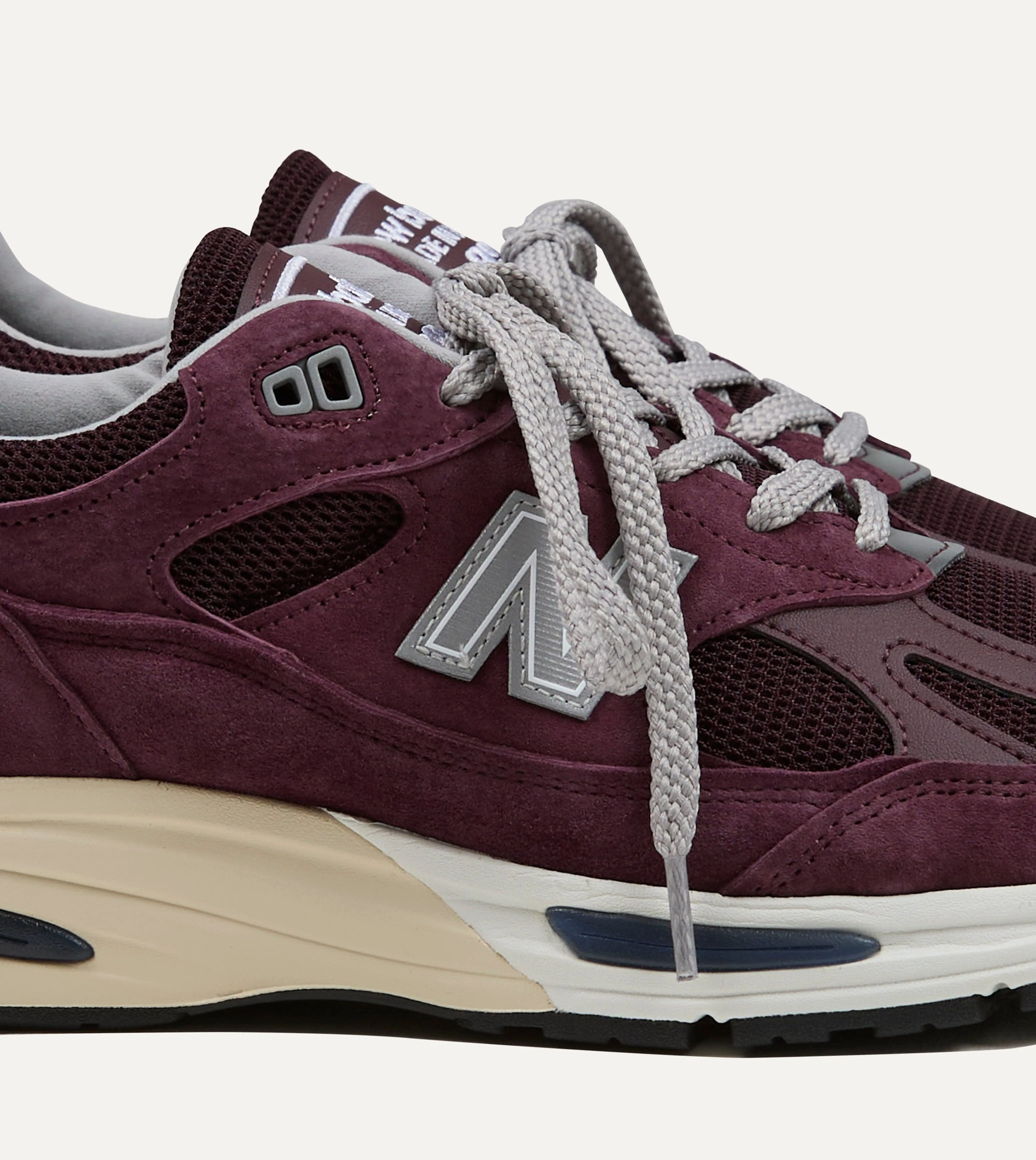 New Balance Catawba Grape Made in UK 991v2 Trainers - Image 5