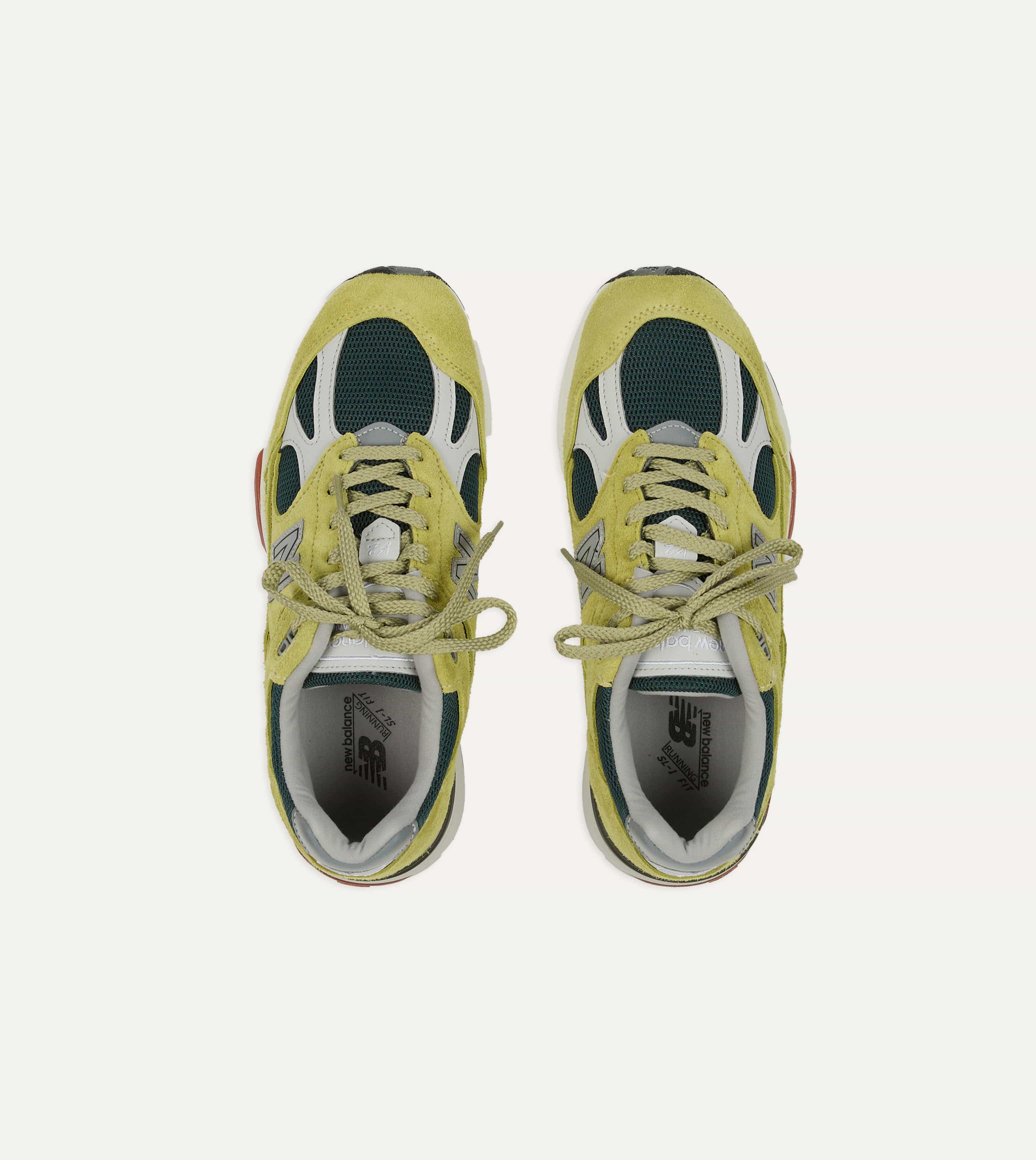 New Balance 'Grape Sorbet' Beechnut Made in UK 991v2 Trainers - Image 4