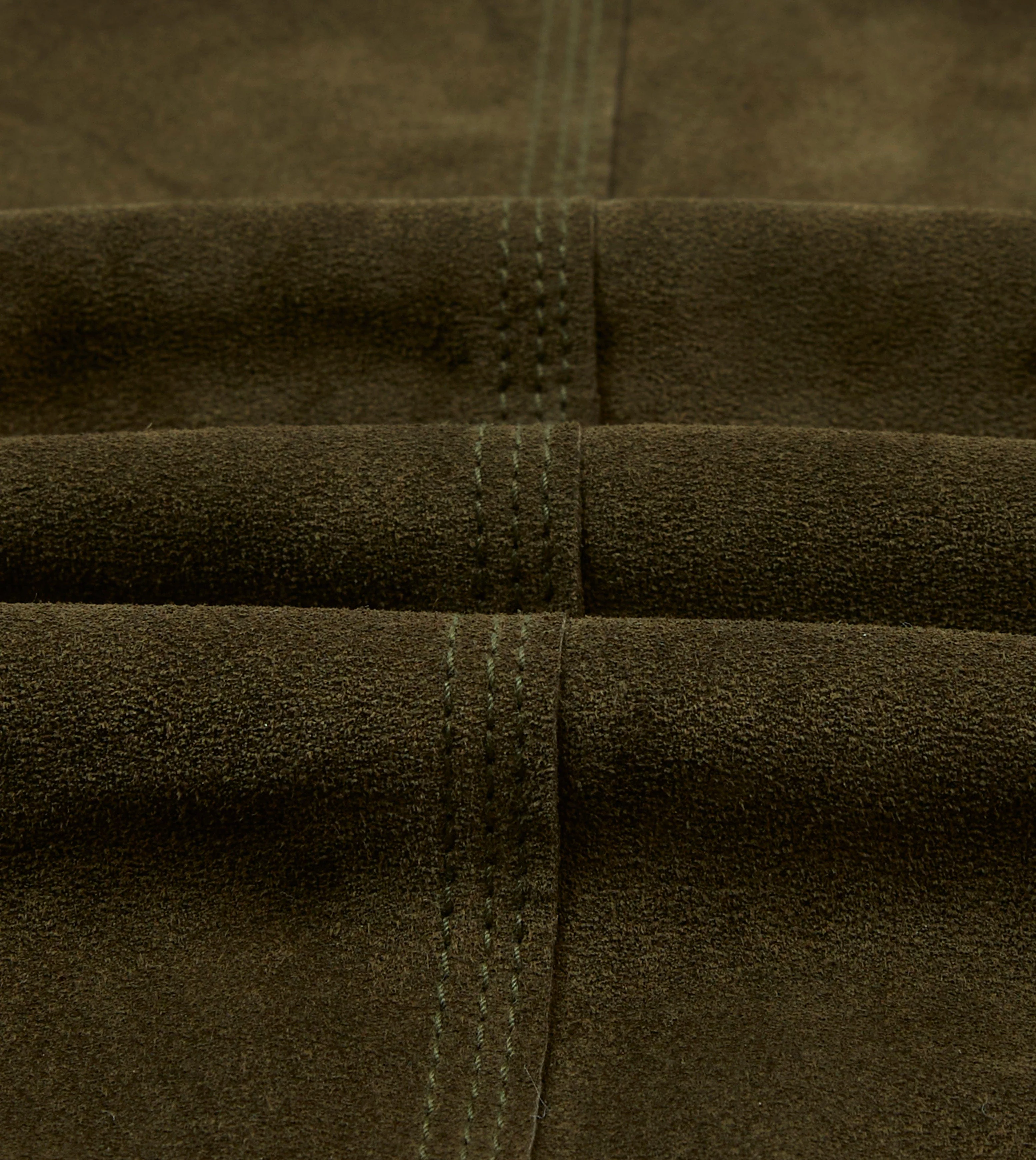 Olive Suede Welder Jacket - Image 2
