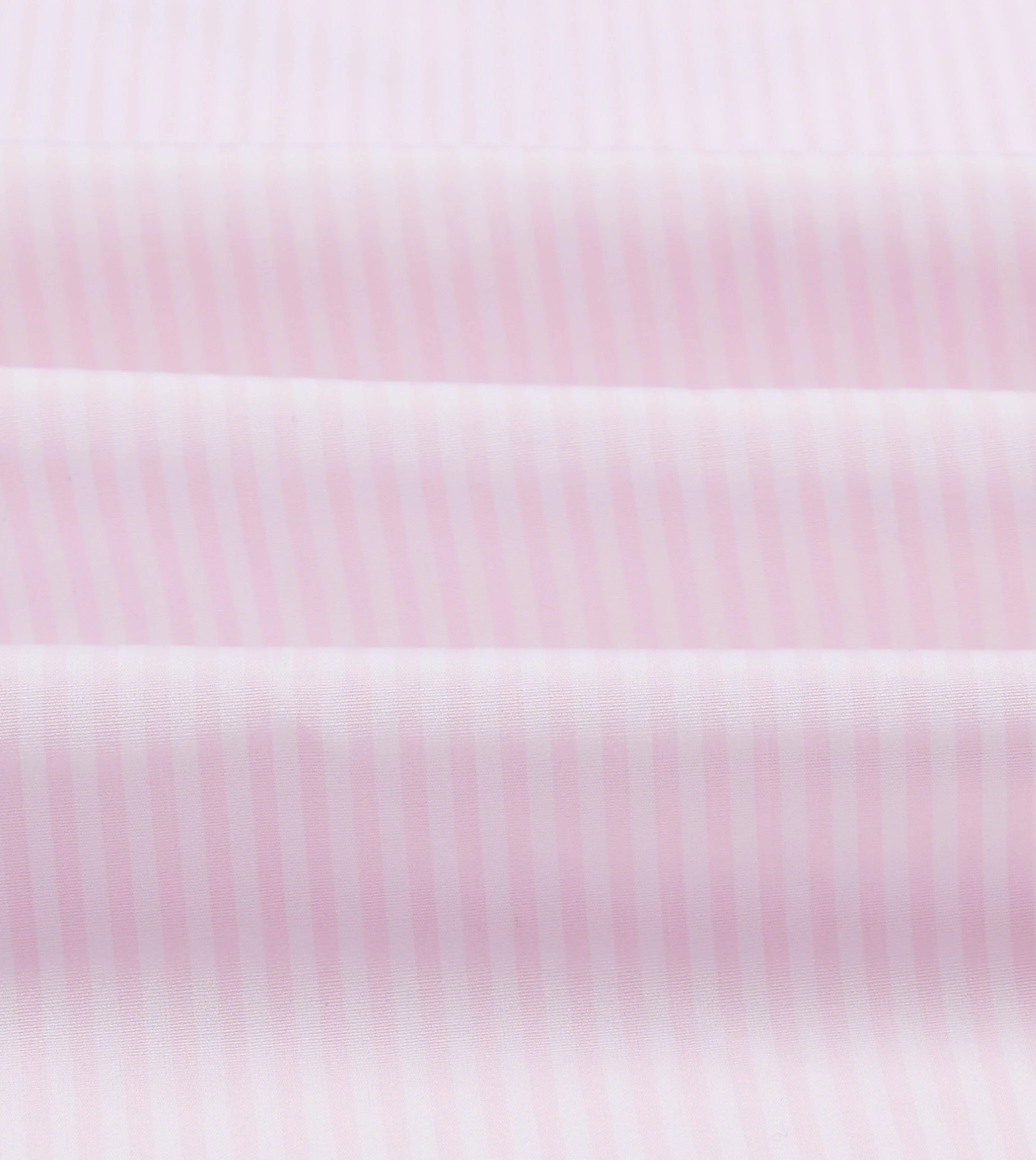 Pink Narrow Stripe Cotton Poplin Button-Down Shirt - Image 2