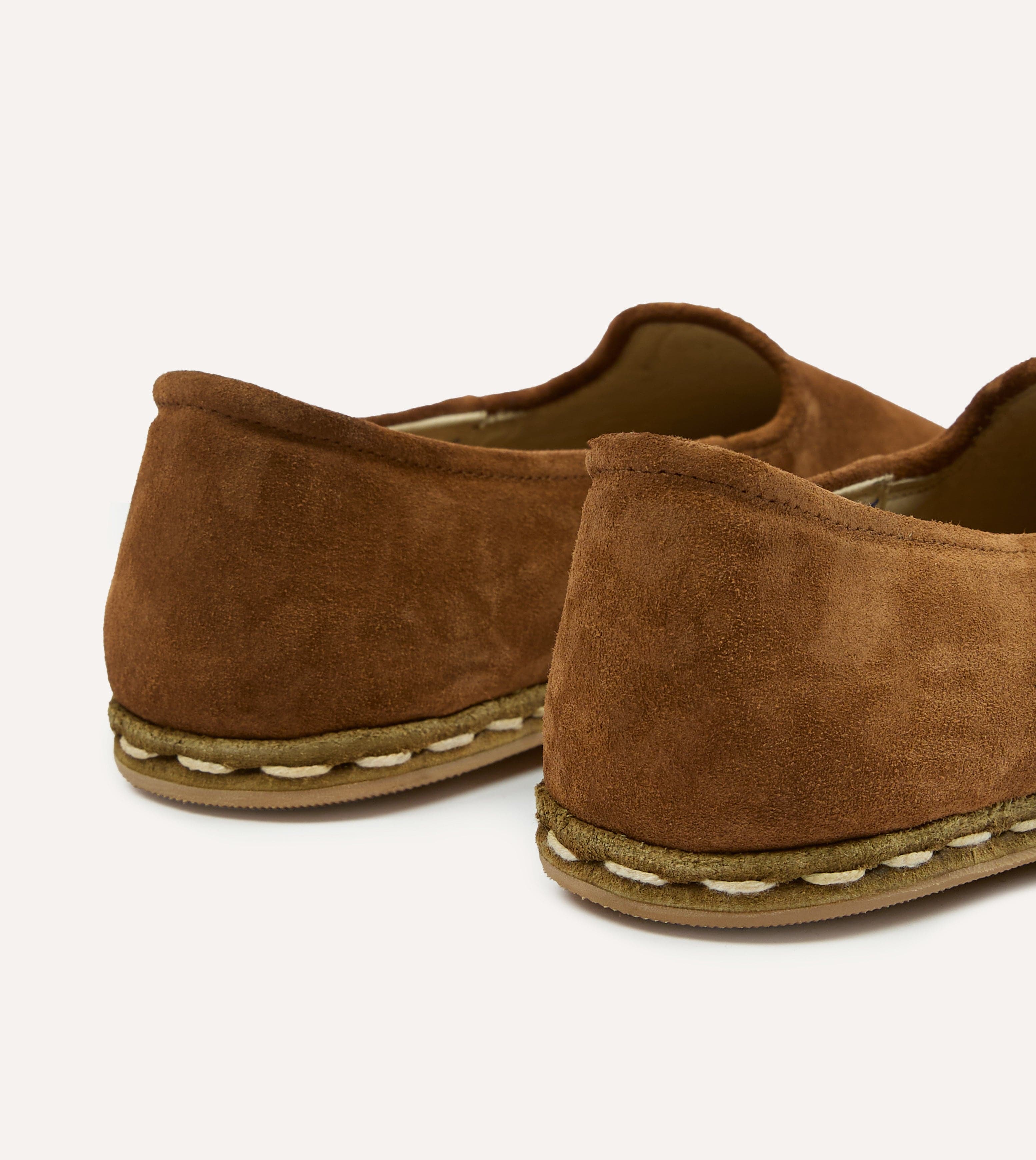 Sabah Como Taba Suede Shoes - Image 5
