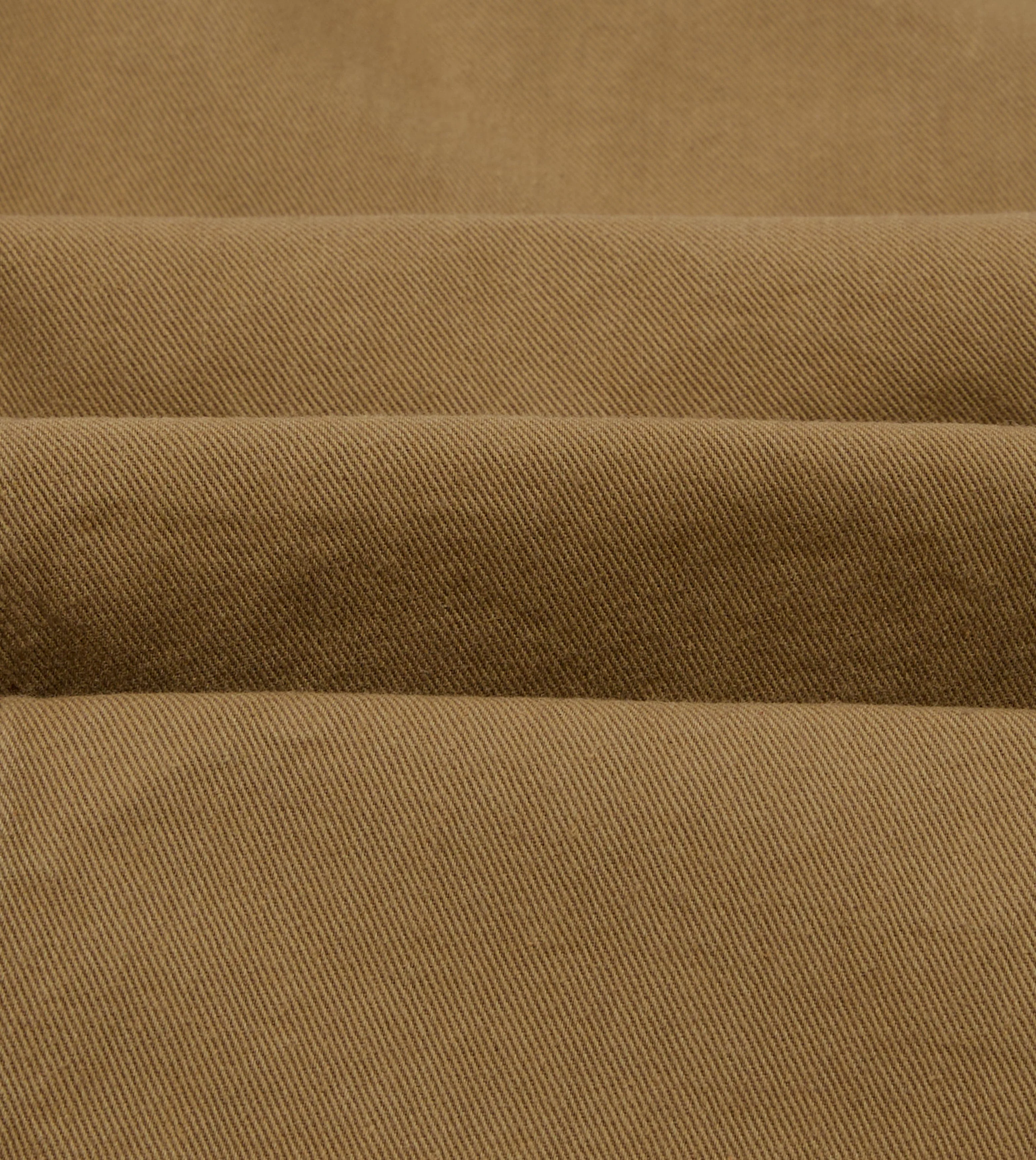 Tan Cotton Twill Fatigue Trouser - Image 2