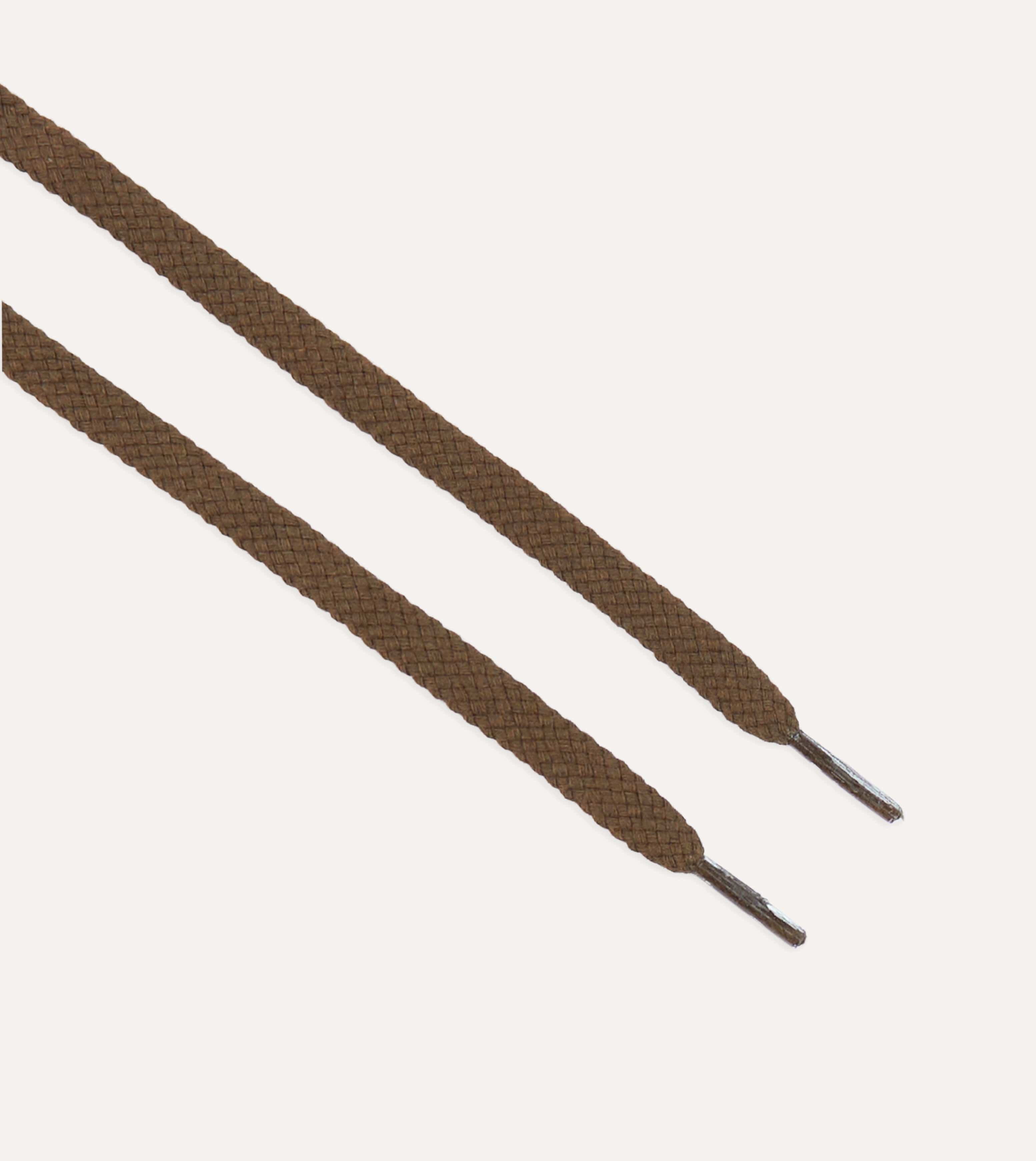 Tobacco Cotton 70cm Shoelaces - Image 2