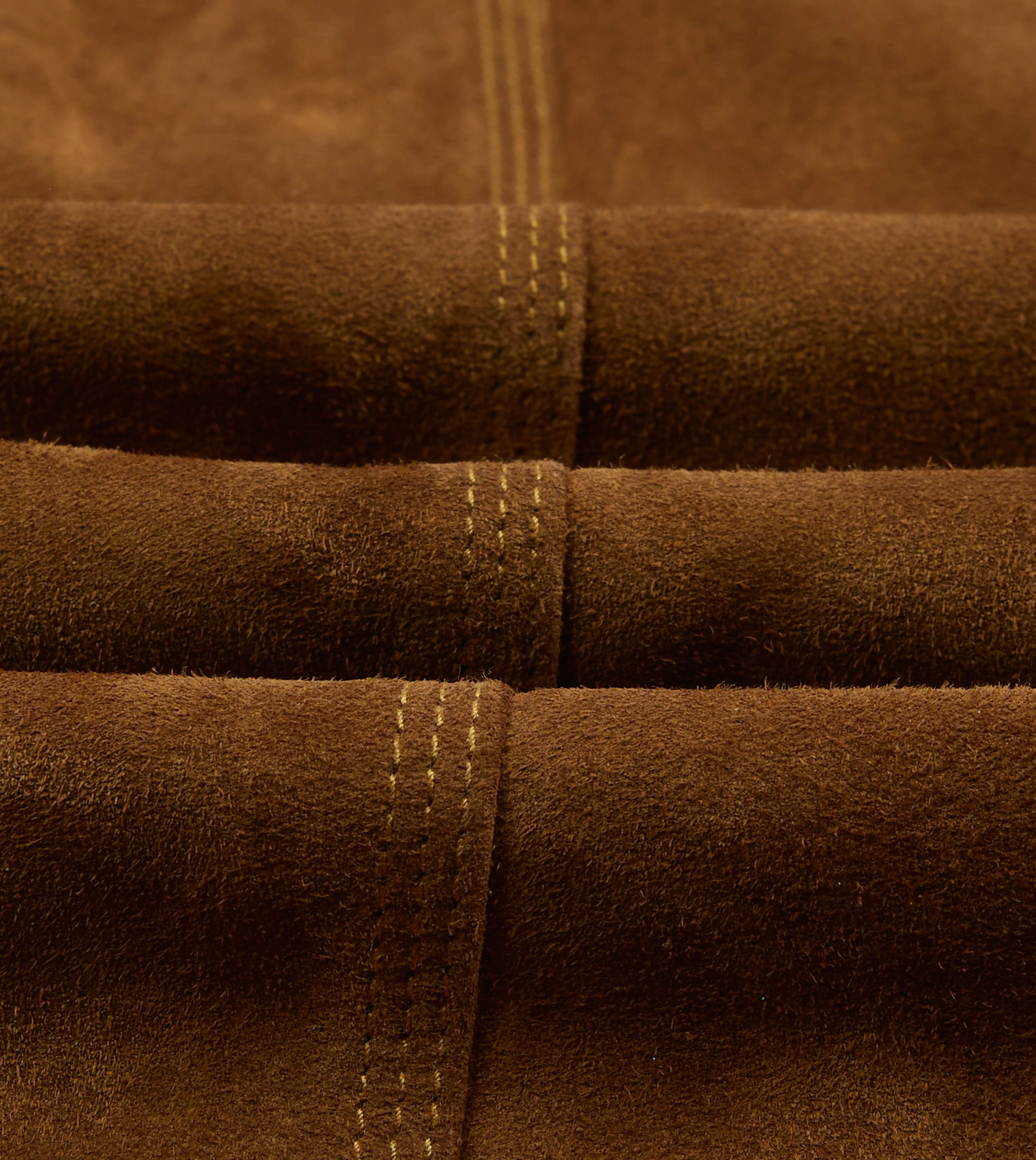 Tobacco Suede Blanket Lined Welder Jacket - Image 2