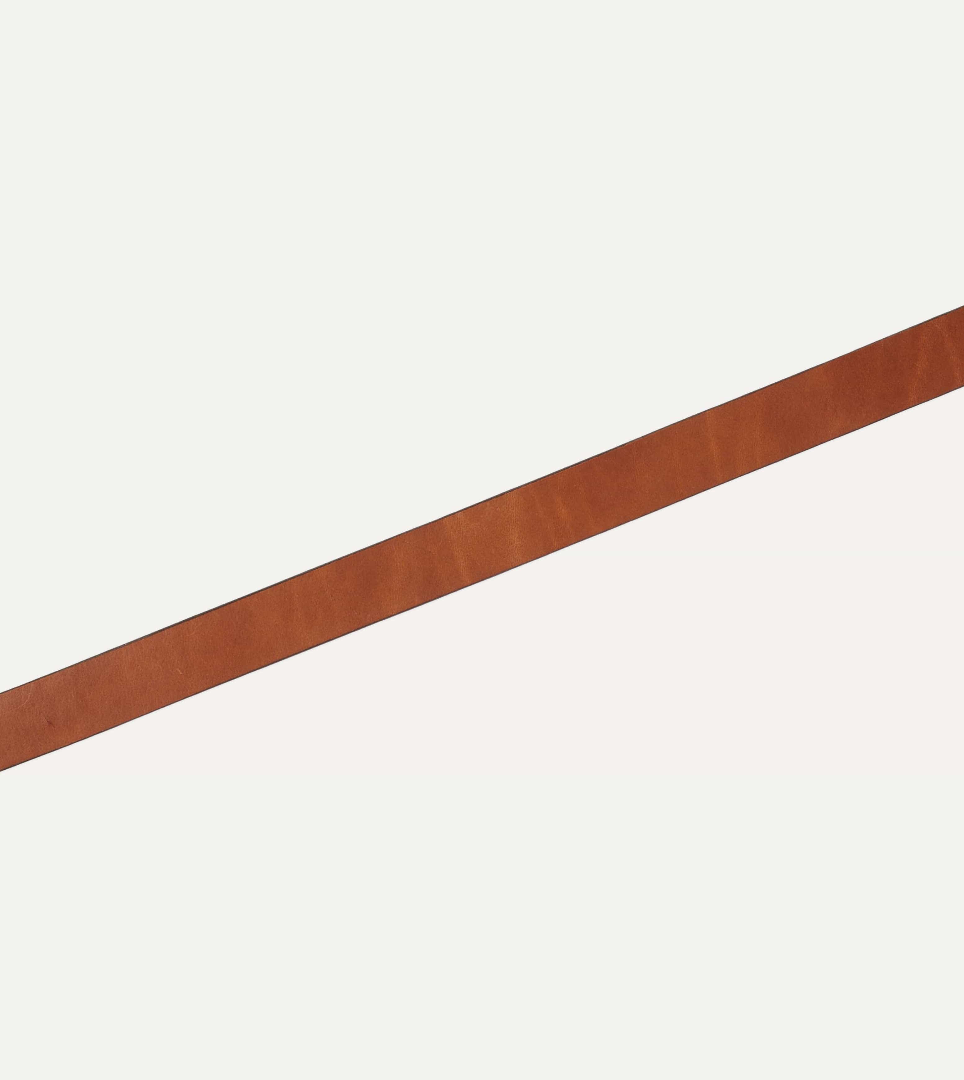 Yuketen Brown Ring Leather Belt - Image 3